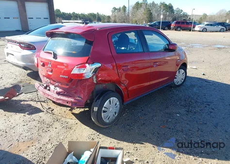 2019 Mitsubishi Mirage Es z USA, uszkodzony, nr VIN ML32A3HJ5KH005724